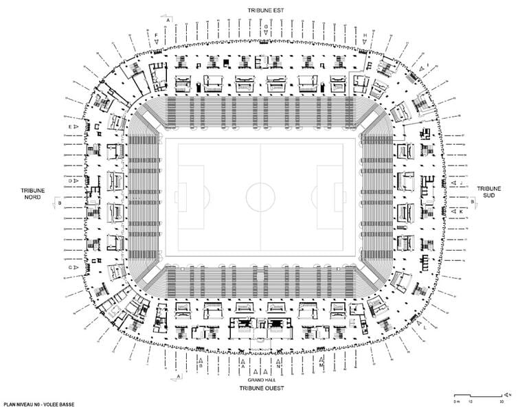 mapa de Lille estadio