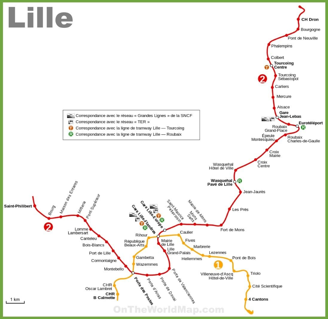 Lille mapa metro pdf