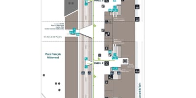Lille estación de ferrocarril mapa